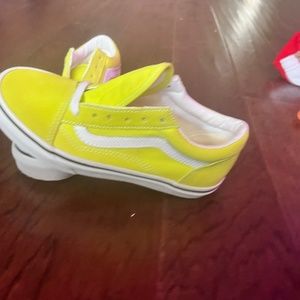Lime green Vans